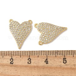 Pendentifs en laiton zircon cubique transparent&nbsp;KK-Q031-44G-04