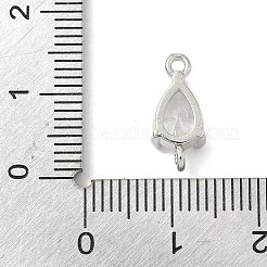 Verbindungsanhänger aus Messing mit kubischem Zirkonia-Pavé&nbsp;KK-Z120-31P-03