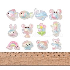 Ozean-Epoxidharz-Cabochons&nbsp;RE-CBAE980-03