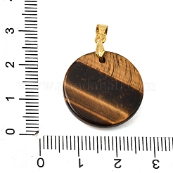 Ciondoli d'occhio di tigre naturale&nbsp;GG-CBA260E-03G-12