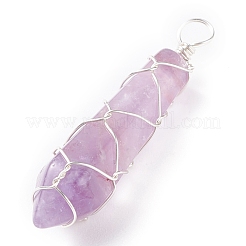 Natürliche facettierte Edelstein-Anhänger mit Spitze&nbsp;PALLOY-JF01296