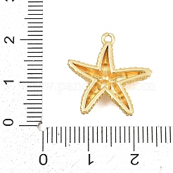 Anhänger aus Kunstperlen aus Messing und ABS-Kunststoff&nbsp;PL-CBAB484-06G