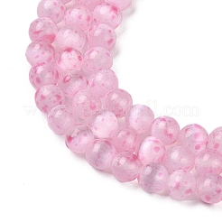 Fili di perline di selenite naturale&nbsp;G-Q162-A01-01B-03