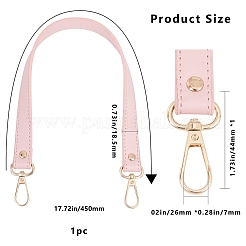Nachahmung Ledertasche Griffe&nbsp;PURS-WH0005-10G-03