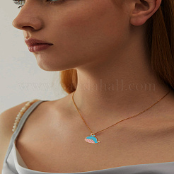 40pcs 2 pendentifs en alliage de couleurs&nbsp;ENAM-LP0001-91