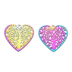 201 pendentifs en filigrane d'acier inoxydable&nbsp;STAS-TAC0018-11