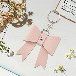 Porte-clés en cuir pu&nbsp;KEYC-WH20816-001P-C