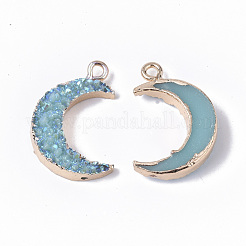 Druzy Harz Anhänger&nbsp;X-RESI-S383-009-A02