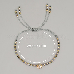 Facettierte Glas- und Messingperlen&nbsp;JO0935-2
