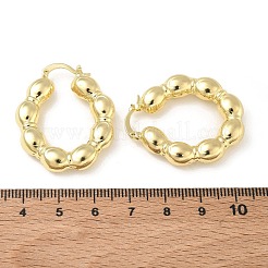 Pendientes de aro de latón para las mujeres&nbsp;KK-CBAD851-41G