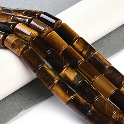 Natürlichen Tigerauge Perlen Stränge&nbsp;G-Q159-A02-01