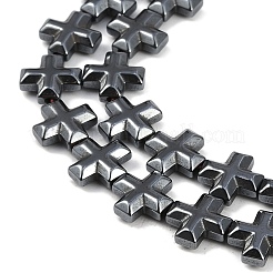 Galvanisierte synthetische nichtmagnetische Hämatitperlenstränge&nbsp;G-K375-E02-02