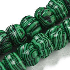 Perline malachite fili sintetici&nbsp;G-G142-A01-01
