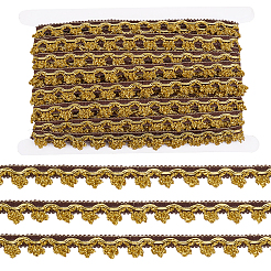 24 mètre de bordure en dentelle de polyester filigranée&nbsp;OCOR-GF0005-28C