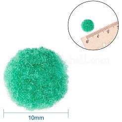 10mm multicolor sortiert pom poms bälle über 2000 stücke für diy puppe handwerk party dekoration&nbsp;AJEW-PH0001-10mm-M