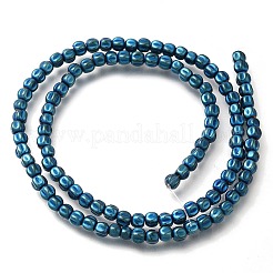 Fili di perline di ematite sintetica non magnetica elettrolitica&nbsp;G-C154-A01-01C