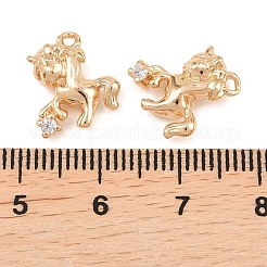 Colgante micropavé cubic zirconia de latón&nbsp;KK-L261-02G
