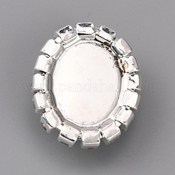 Kunstharz-Imitat-Türkis zum Aufnähen mit Strass&nbsp;DIY-WH0292-15A
