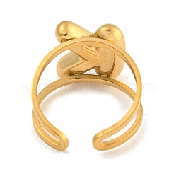 Fingerring aus Edelstahl 304&nbsp;LS-RJEW-L125-02G-11