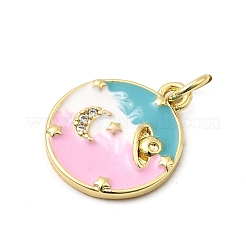 Pendentifs de placage en laiton&nbsp;KK-A268-24G
