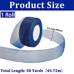 1 rotolo di nastro di organza trasparente&nbsp;SRIB-CY0001-22B-08