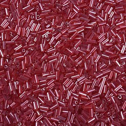 Transparente Farben Glanz Glas Signalhornperlen&nbsp;SEED-N005-001-A06