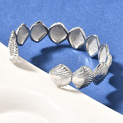 Messing Stulpearmbänder für Frauen&nbsp;LS-BJEW-U018-03P