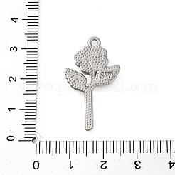 Aluminium Anhänger & Charms&nbsp;PALLOY-R162-10P