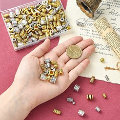 160 Stück 16 Stile Perlen aus Zinklegierung im tibetischen Stil&nbsp;TIBEB-YW00010-41