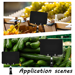 30 Stück löschbares leeres Schild aus Kunststoff für Verkaufspreise&nbsp;ODIS-WA0001-10