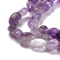 Natürlichen Amethyst Perlen Stränge&nbsp;G-F465-51