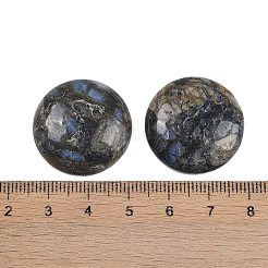 Natürliche Glaukophan-Cabochons&nbsp;G-H1596-FR-25mm-19