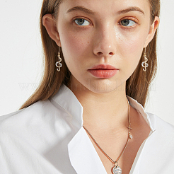 20 pz 4 pendenti in lega placcata con strass&nbsp;ALRI-FH0001-15