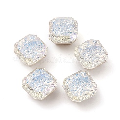 Cabochon di strass di vetro con retro piatto&nbsp;X-RGLA-P030-03B-M