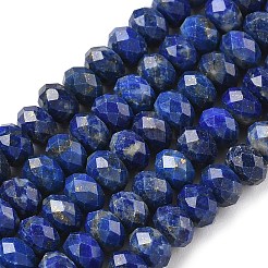 Natürliche Lapislazuli Perlenstränge&nbsp;G-D344-A17