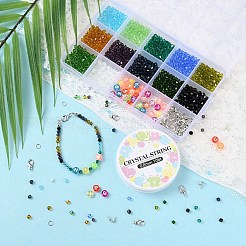 Kit de fabricación de collar de pulsera de letra diy&nbsp;DIY-YW0006-77
