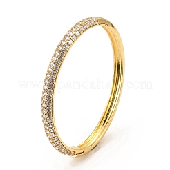 Micro en laiton pavent bracelets zircone cubique&nbsp;BJEW-F416-01G