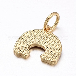 Charms smalto ottone&nbsp;X-KK-L178-08G