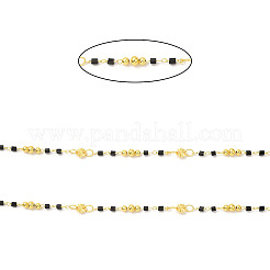 Catene di perline fatte a mano in ottone&nbsp;CHC-P011-B01-G