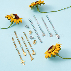 DIY Schmuck-Findesets aus Edelstahl 304&nbsp;DIY-CD0001-09