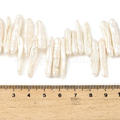 Perles de perles de keshi baroques naturelles&nbsp;PEAR-B004-02A-01A
