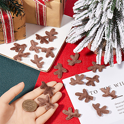 100 pièce 2 styles accessoires de décoration sur le thème de Noël&nbsp;FIND-GF0007-15A