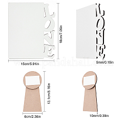 Sublimation MDF Leerzeichen Fotorahmen&nbsp;DJEW-CN0001-04