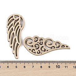 100 Stück hohle Holzstücke&nbsp;WOOD-XCP0001-89