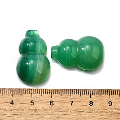Natürliche grüne Onyx-Achat-Cabochons&nbsp;G-Q018-01A
