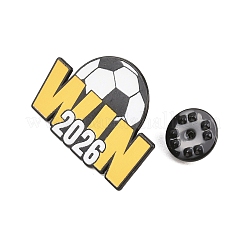 Spille smaltate in lega per palloni da calcio&nbsp;JEWB-G046-01A