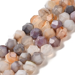 Natur Botswana Achat Perlen Stränge&nbsp;G-K382-A14-02
