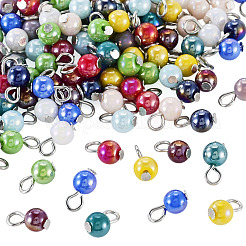 110pcs 11 pendentifs en verre de style&nbsp;PALLOY-TAC0305