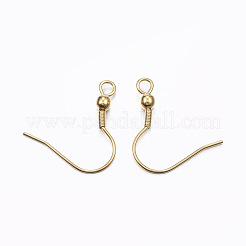 Ganci per orecchini in acciaio inossidabile 304&nbsp;X1-STAS-L187-03G