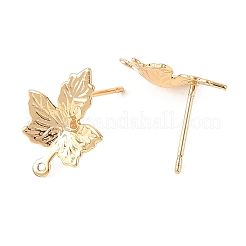Accessoires de boucles d'oreilles en laiton shegrace&nbsp;XGRQ64513-861G